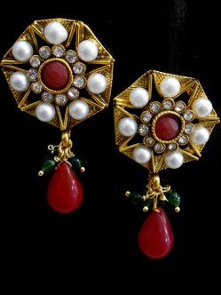 Polki Earrings